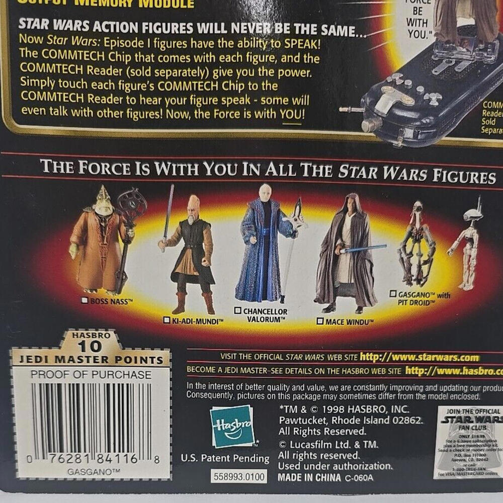 1998‎ Hasbro Gasgano With Pit Droid Star Wars Episode I Action Figure - Picture 8 of 9